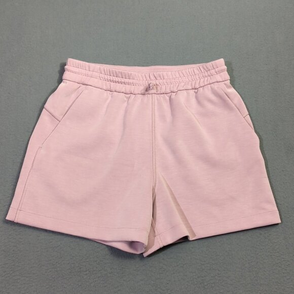 Lululemon Shorts Women's 6 Pink Softstreme High Rise Short 4" Athleisure - Picture 1 of 11